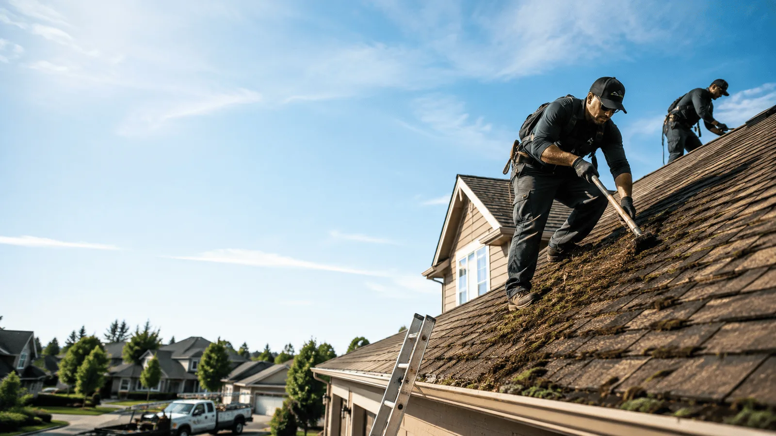 Roof Moss Removal in Clarence, PA near me